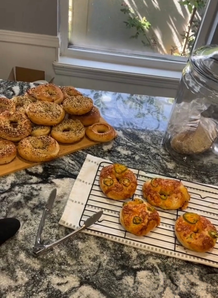 Sourdough Bagles